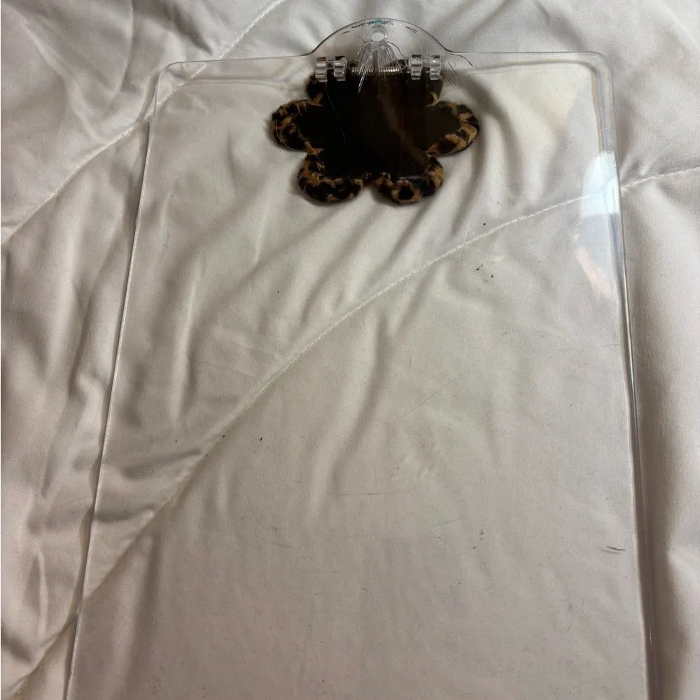 Leopard Print clipboard
